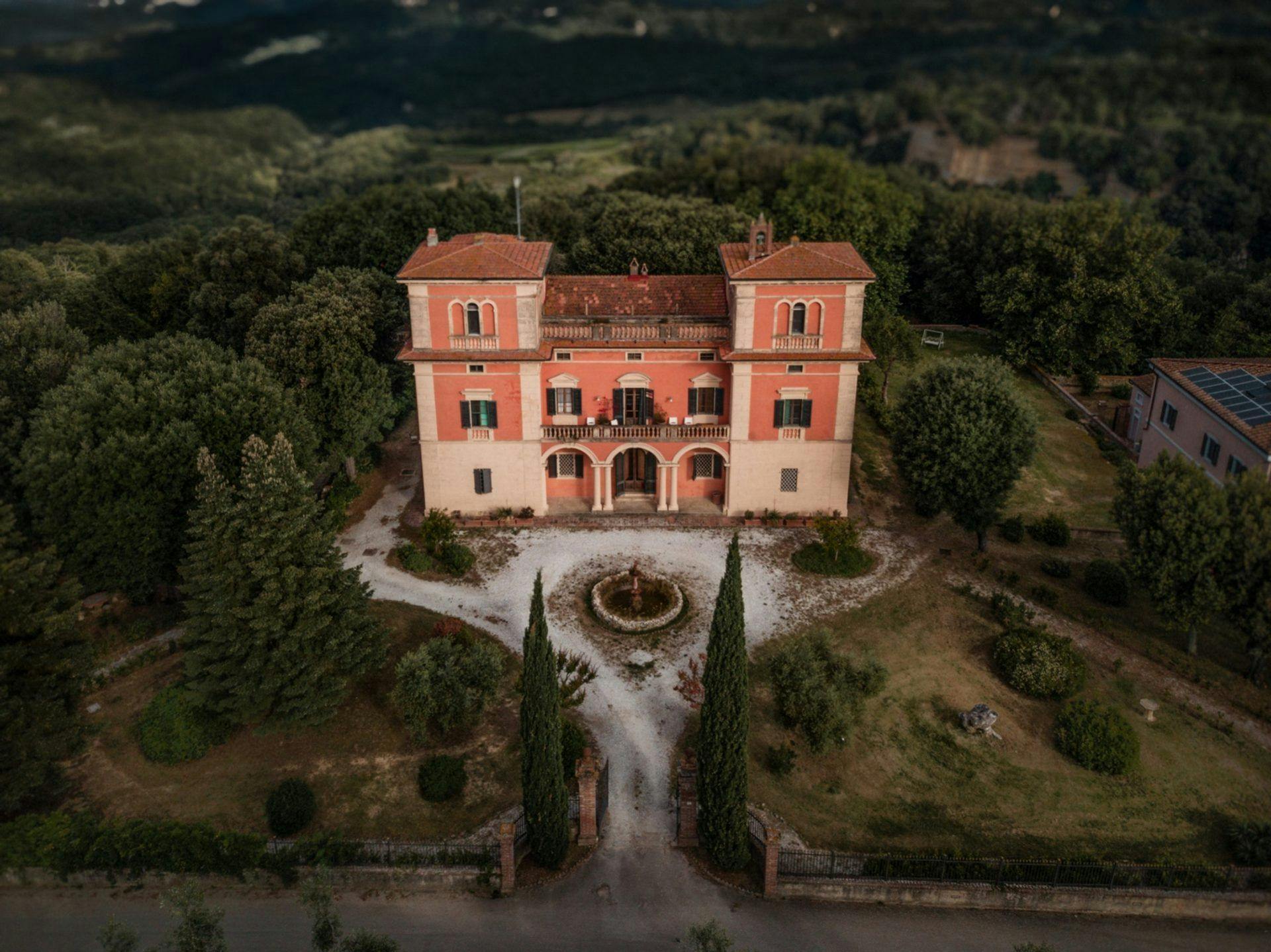 villa lena in tuscany 