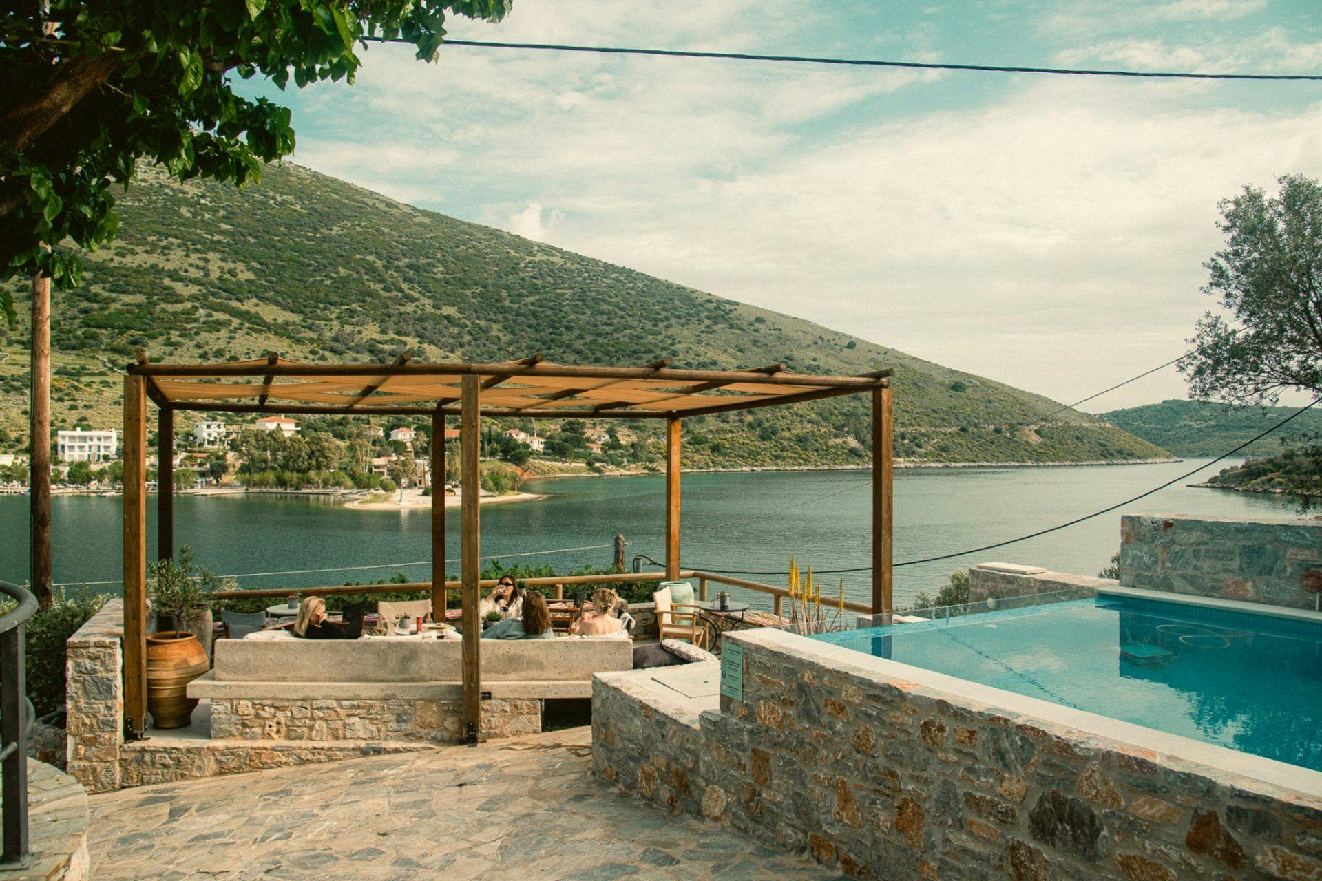 Greek Island Yoga Retreat in Evia