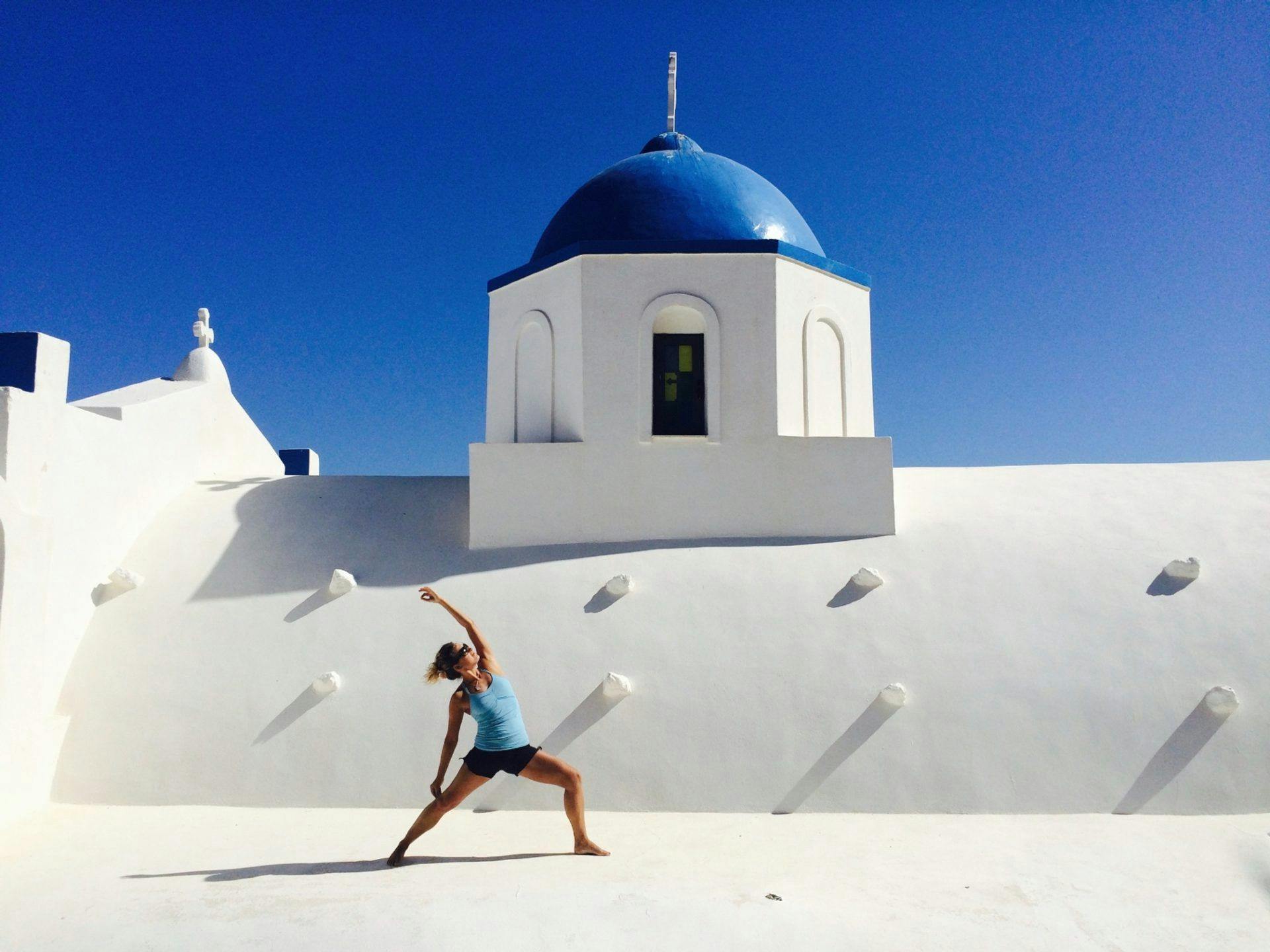 Santorini Yoga Adventure