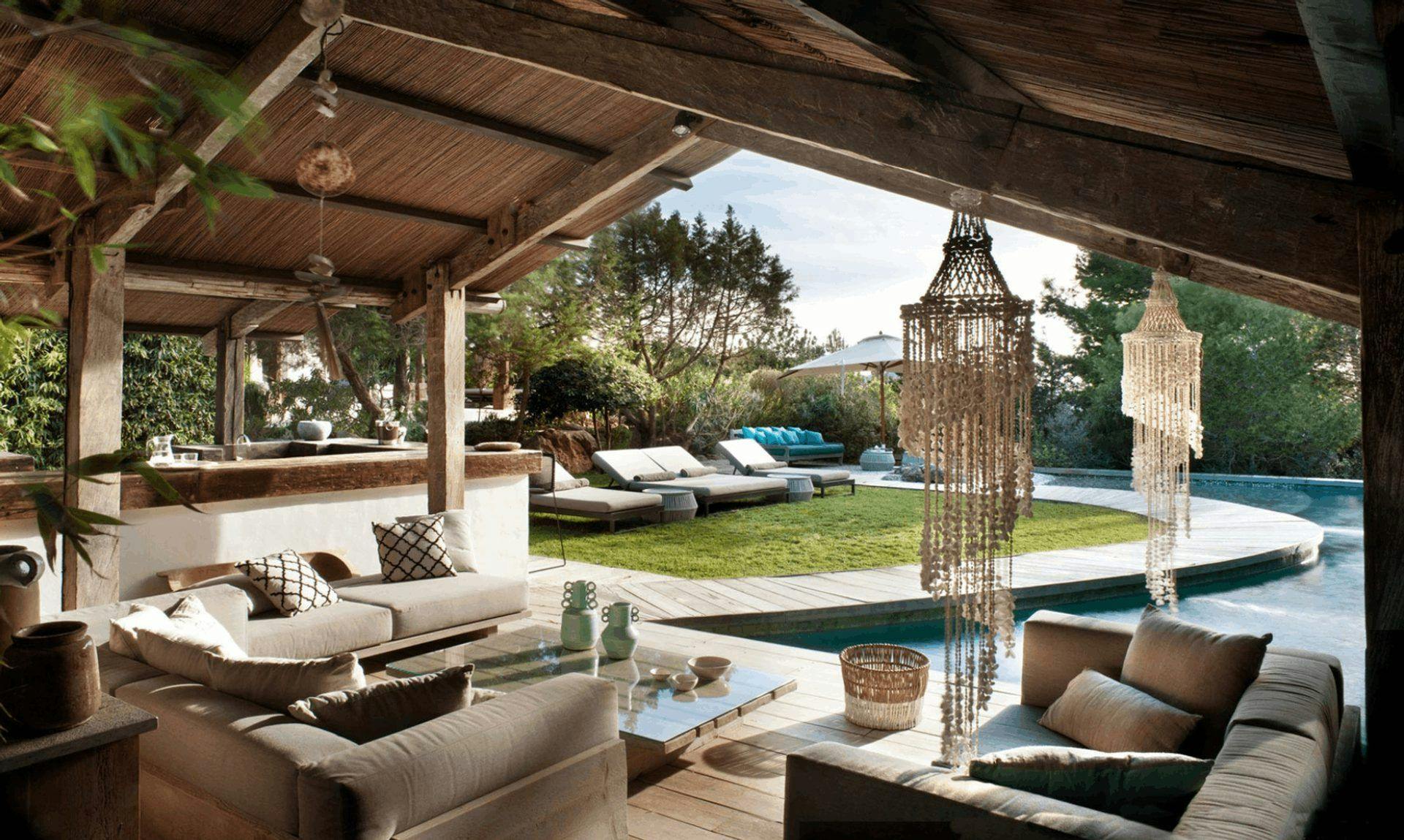ibiza luxury hotel by the pool